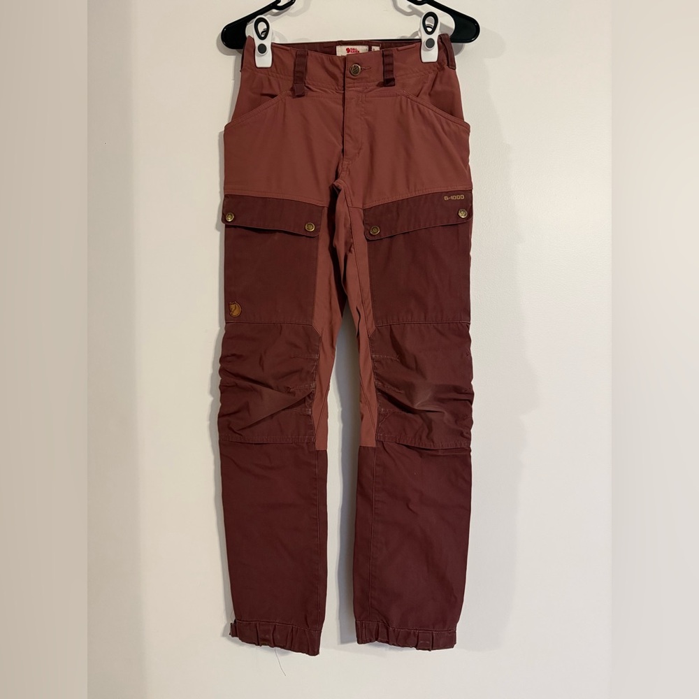 Fjallraven Women’s Keb Curved Trousers Pants W Reg 26